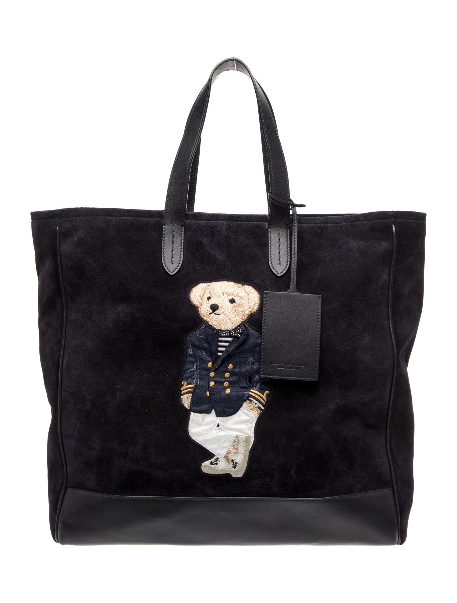 Ralph Lauren Suede Tote