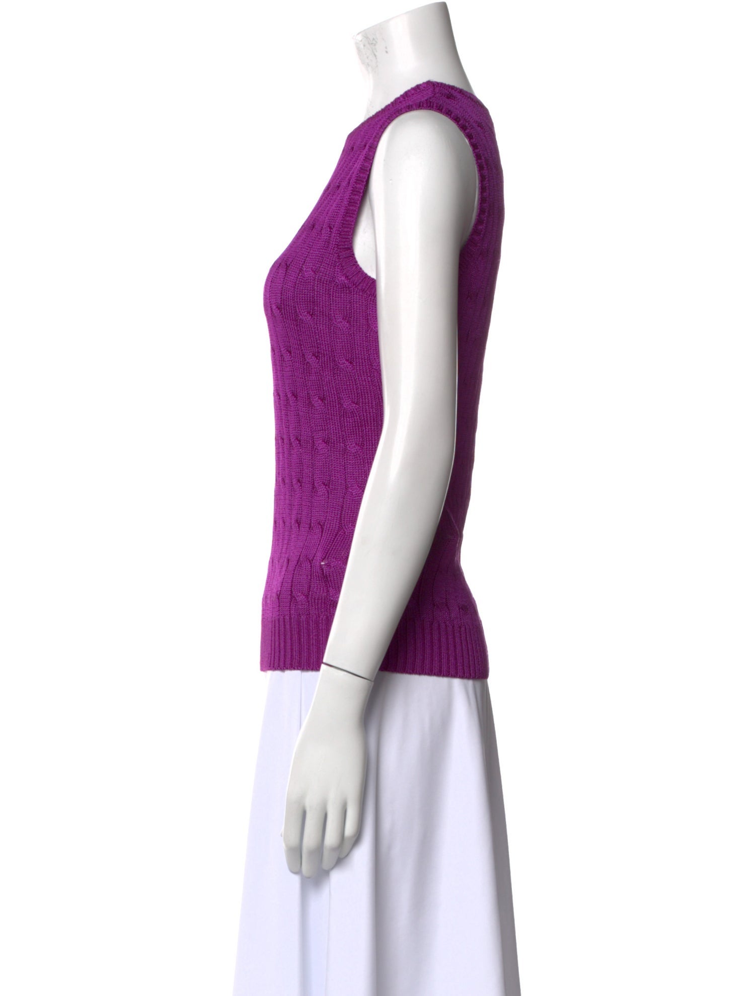 Ralph Lauren Silk Crew Neck Sweater