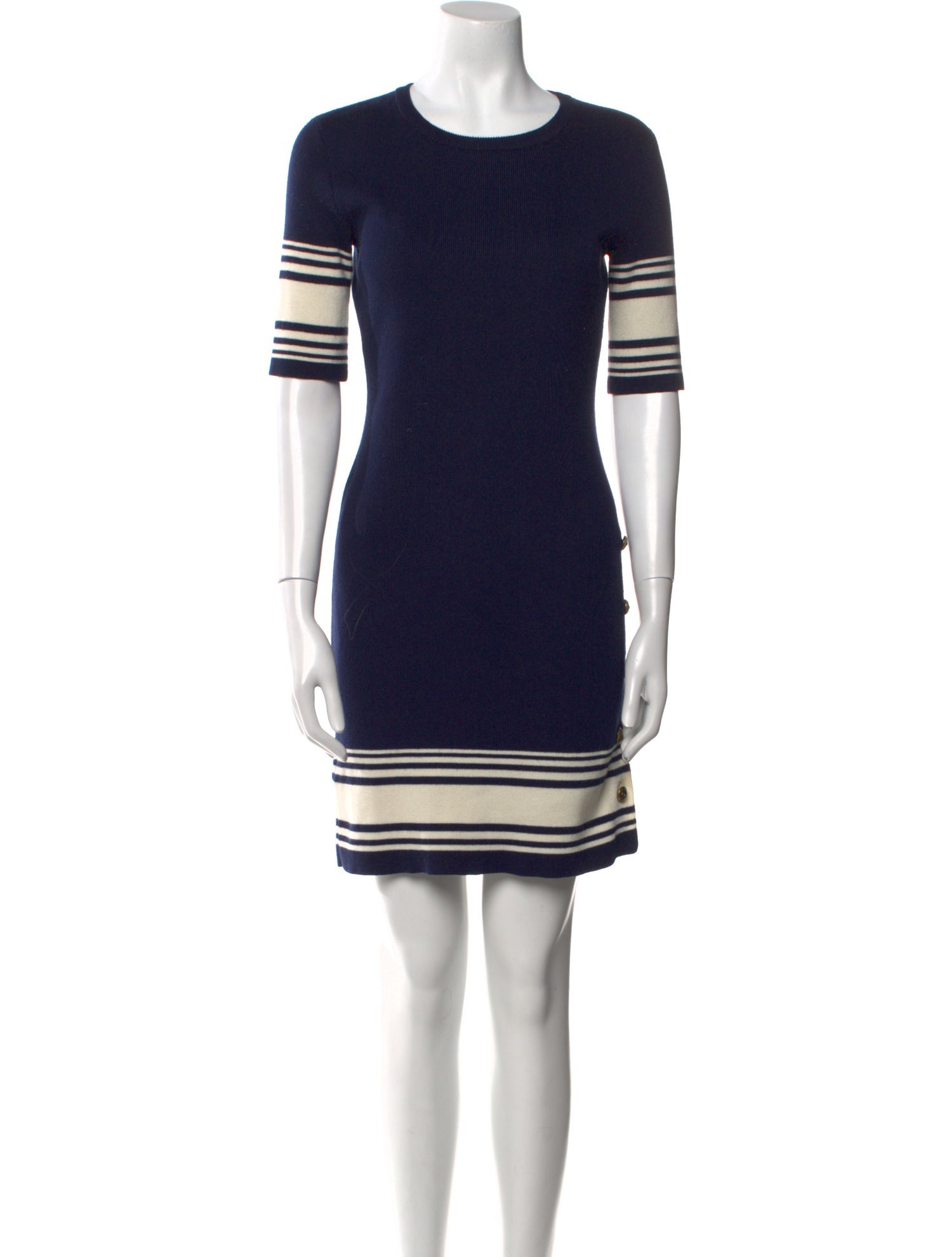 Ralph Lauren Colorblock Pattern Mini Dress
