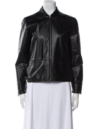 Ralph Lauren Leather Biker Jacket