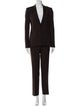 Ralph Lauren Black Label Wool Striped Pantsuit