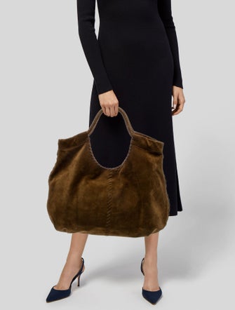 Ralph Lauren Suede Hobo