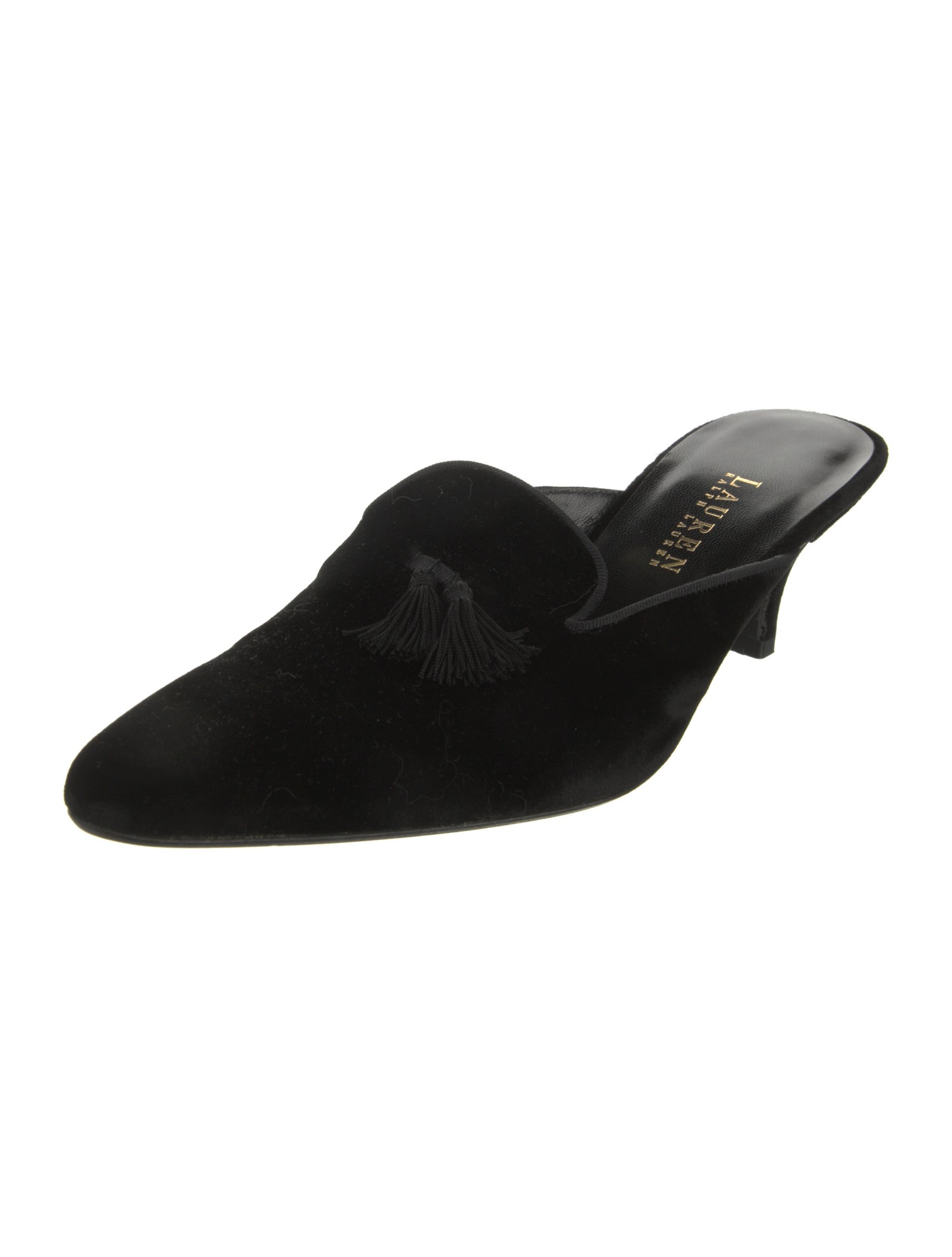 Ralph Lauren Velvet Mules