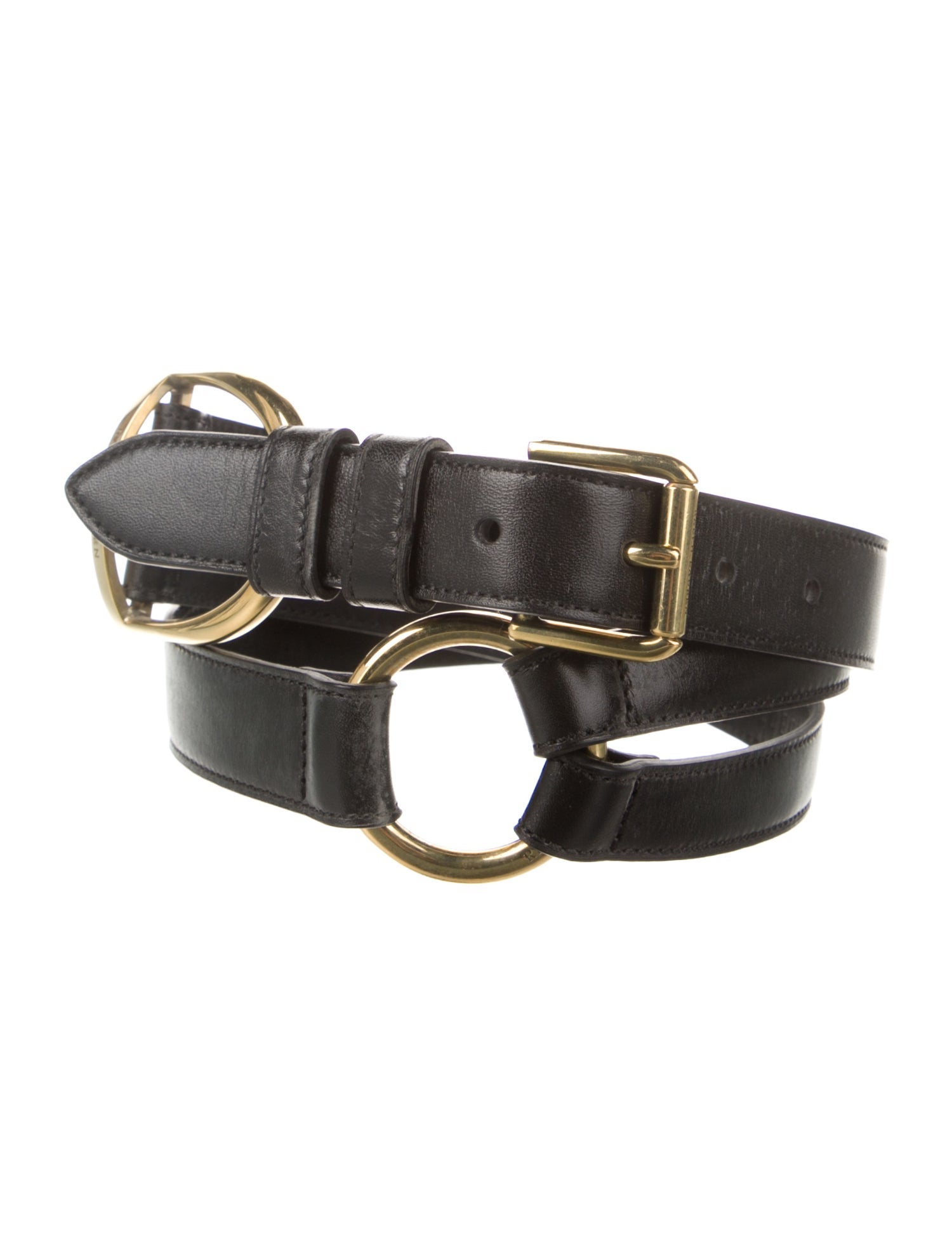 Ralph Lauren Skinny Leather Belt Kit