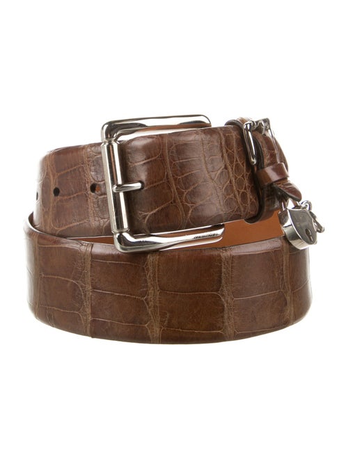 Ralph Lauren Crocodile Belt