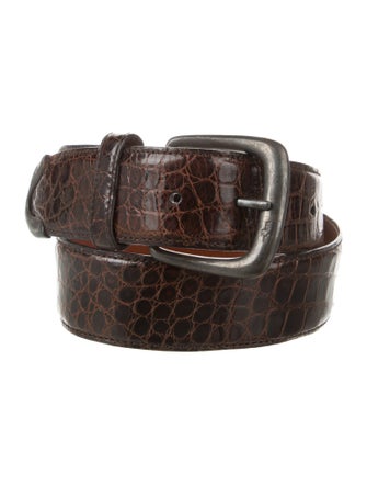 Ralph Lauren Crocodile Belt