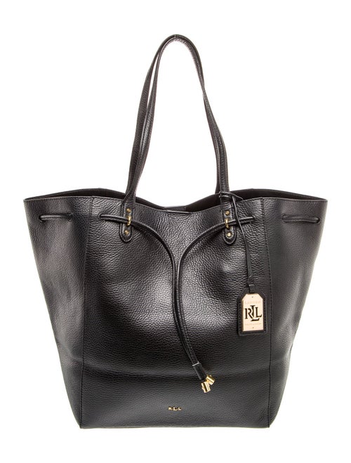 Lauren Ralph Lauren Leather Bucket Bag