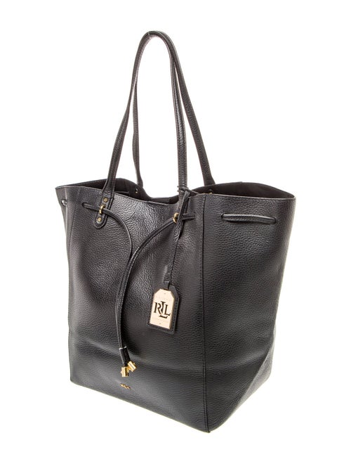 Lauren Ralph Lauren Leather Bucket Bag