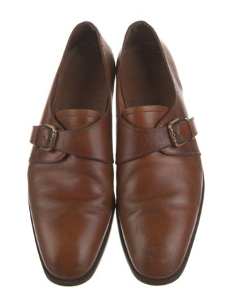 Ralph Lauren Leather Monk Straps
