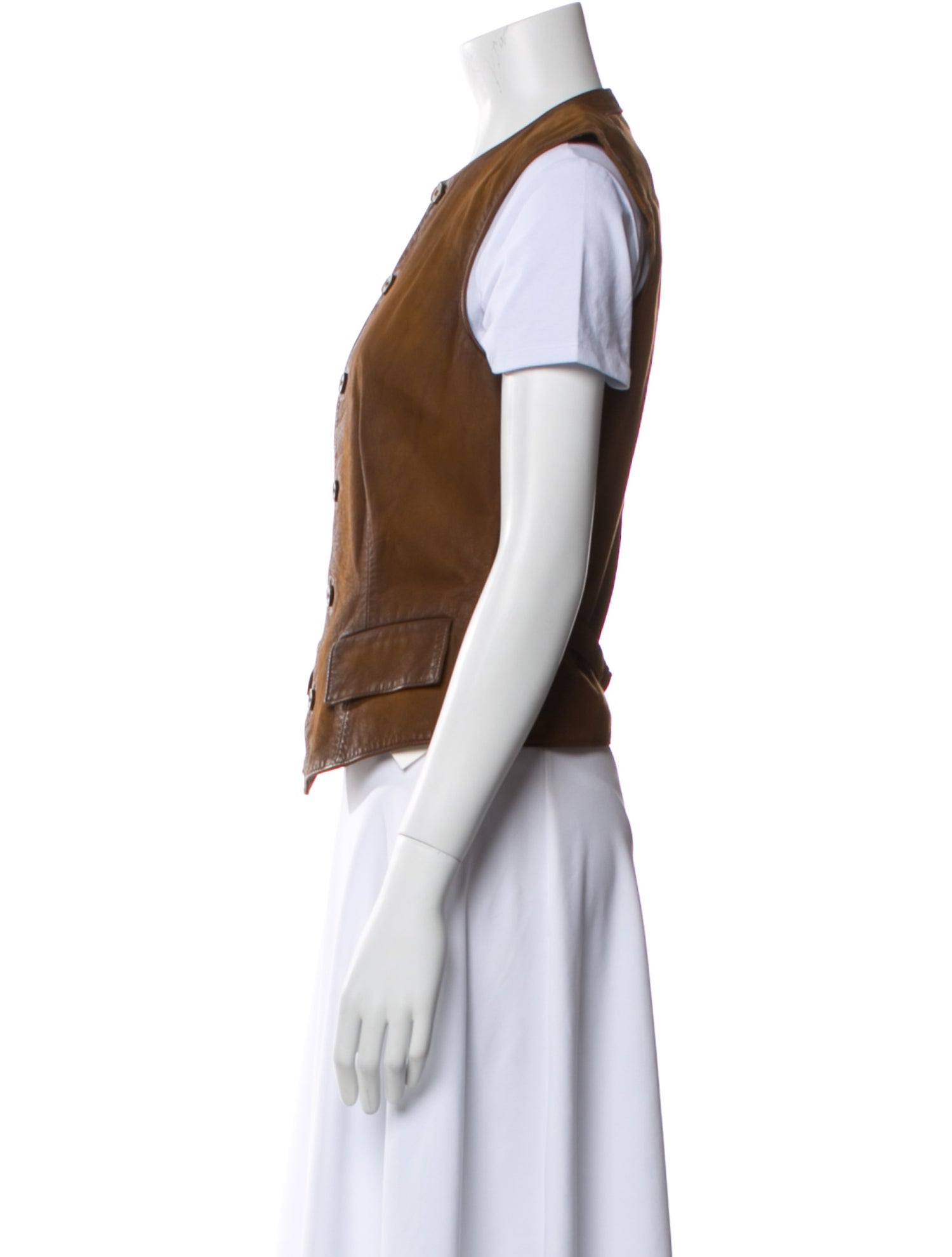 Ralph Lauren Leather Vest