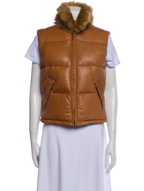 Ralph Lauren Leather Down Jacket
