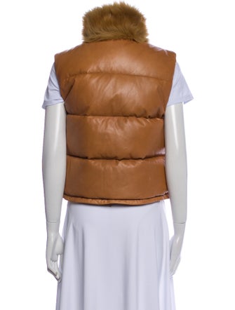 Ralph Lauren Leather Down Jacket