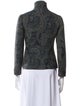 Ralph Lauren Black Label Wool Paisley Print Evening Jacket