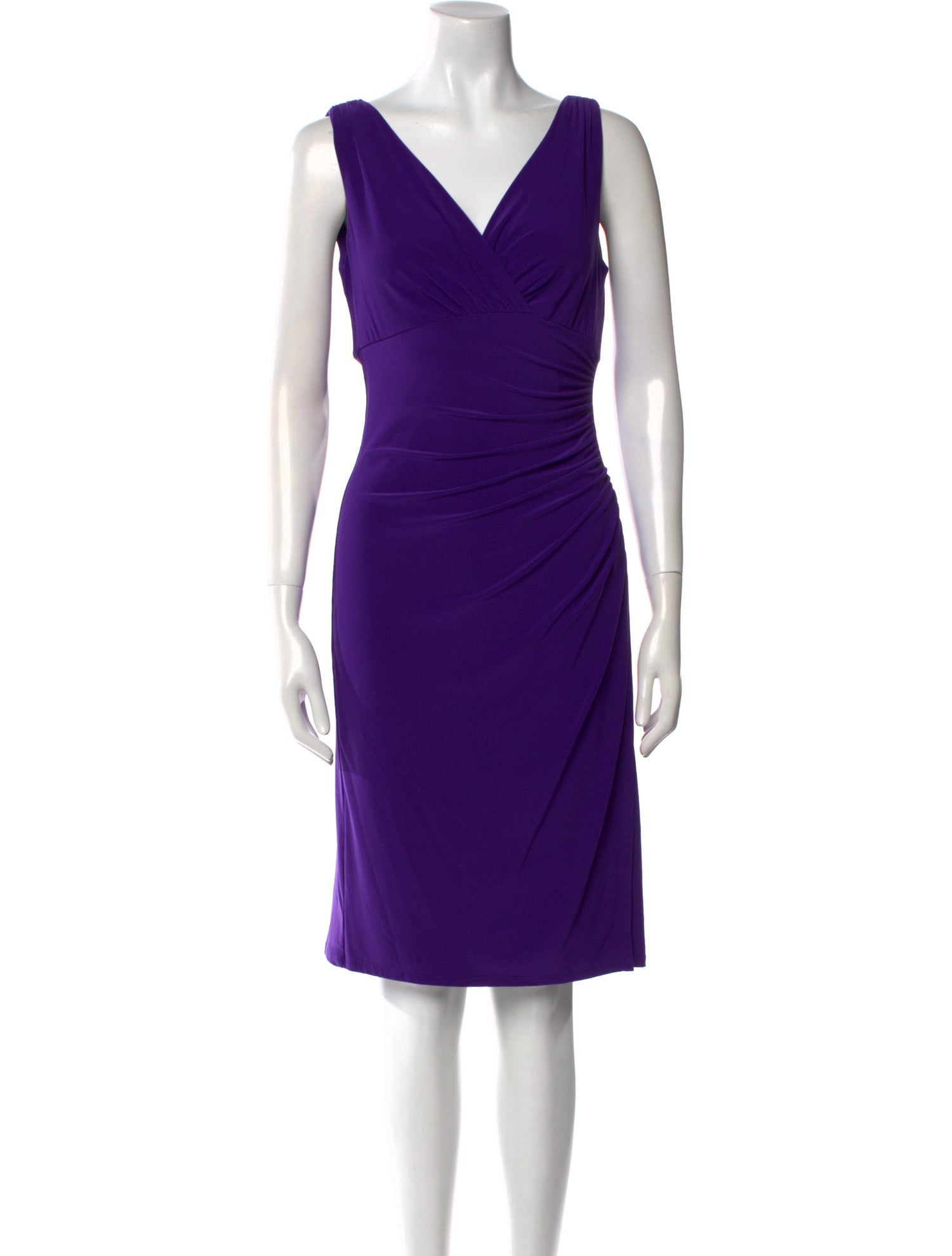 Ralph Lauren V-Neck Knee-Length Dress