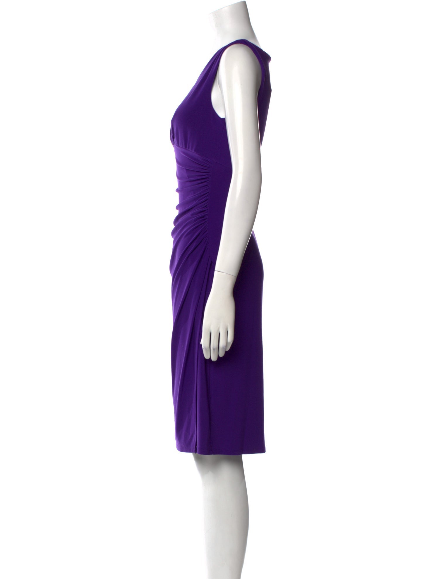 Ralph Lauren V-Neck Knee-Length Dress