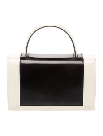 Ralph Lauren Patent Leather Top Handle Bag