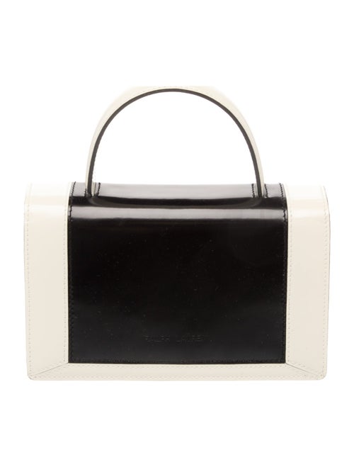 Ralph Lauren Patent Leather Top Handle Bag