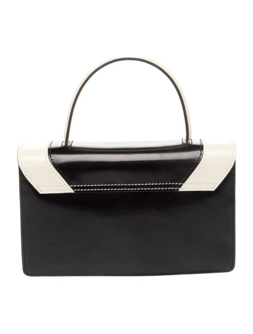 Ralph Lauren Patent Leather Top Handle Bag