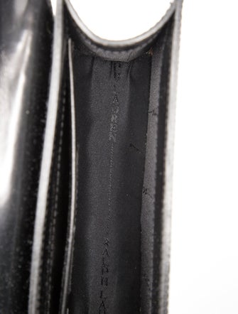 Ralph Lauren Patent Leather Top Handle Bag