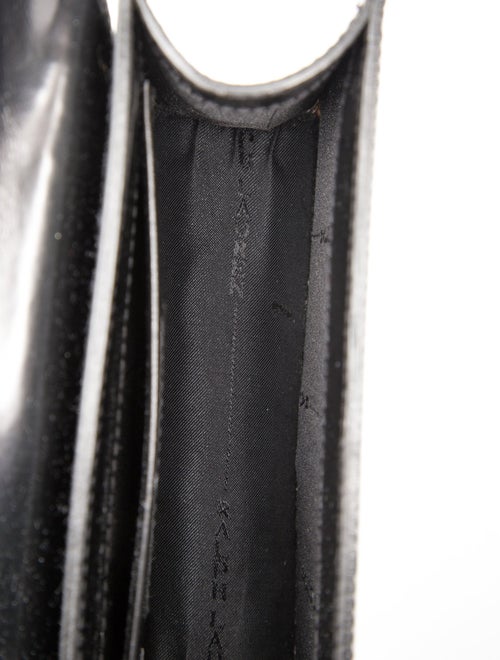 Ralph Lauren Patent Leather Top Handle Bag