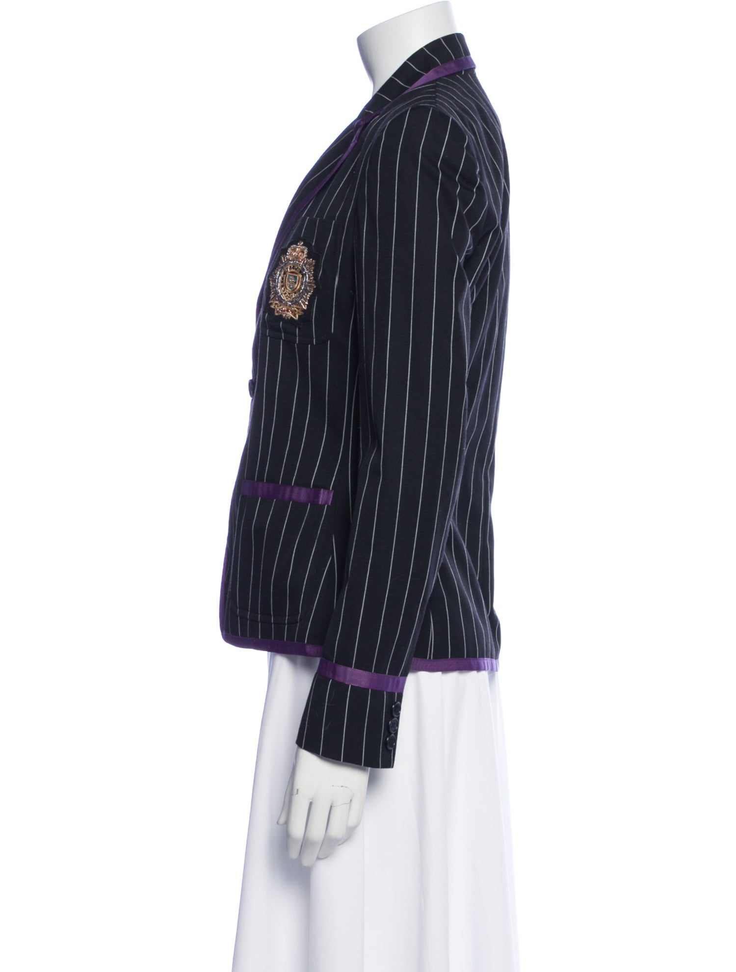 Ralph Lauren Wool Striped Blazer w/ Tags