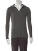 Ralph Lauren Lamb Leather Turtleneck Polo Sweater