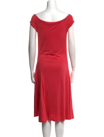 Ralph Lauren Silk Midi Length Dress