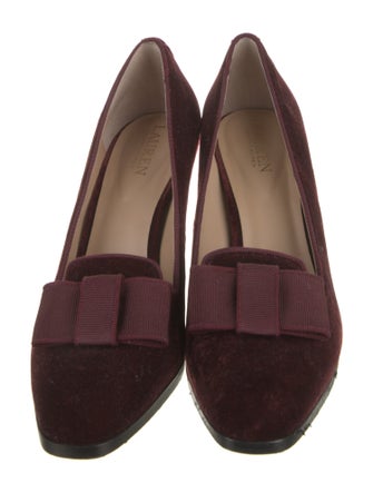 Ralph Lauren Velvet Pumps