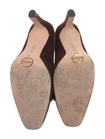 Ralph Lauren Velvet Pumps