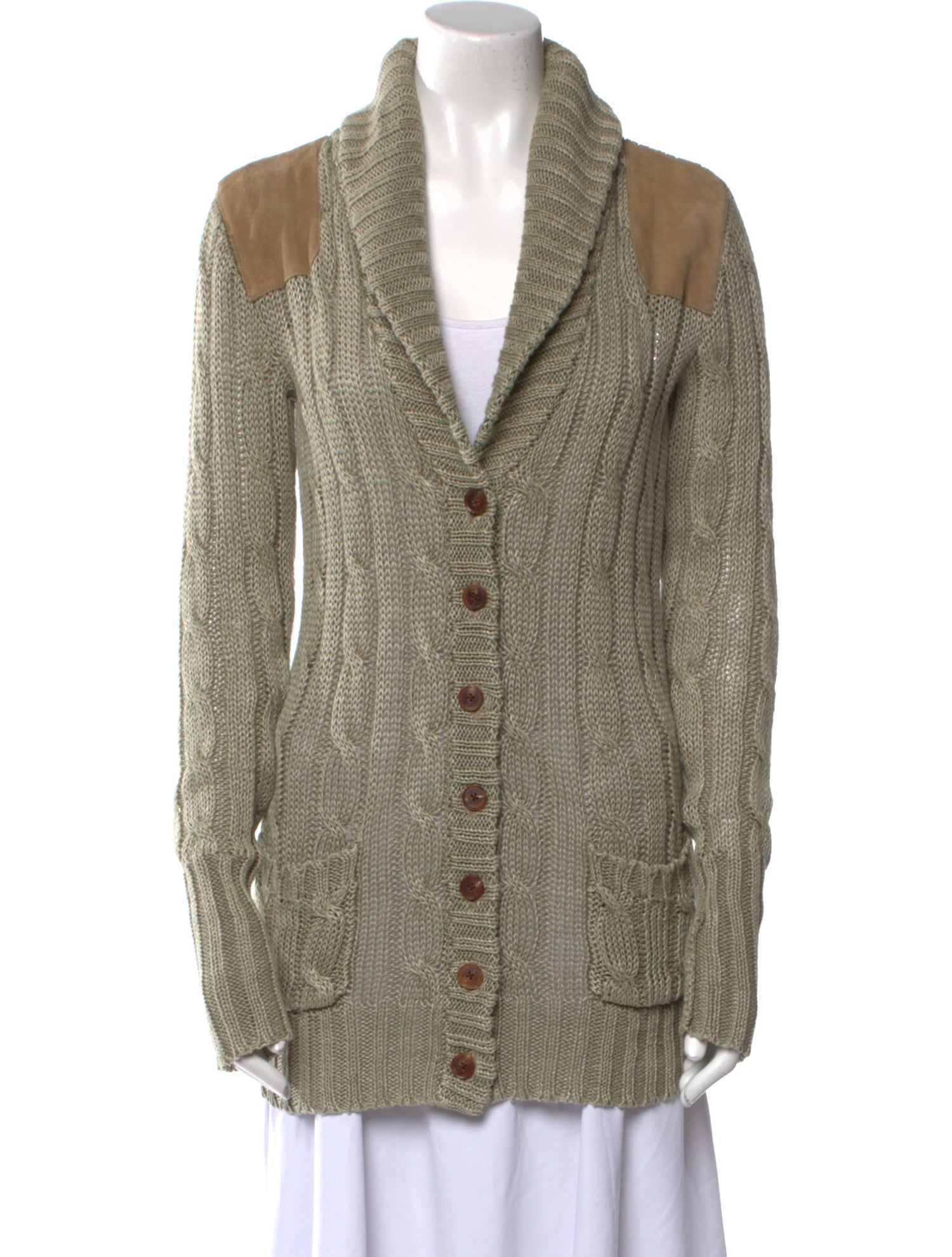 Ralph Lauren Linen Patterned Sweater