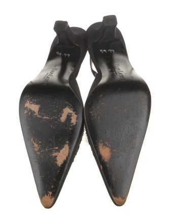 Ralph Lauren Suede Beaded Accents Mules