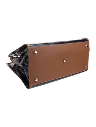 Ralph Lauren Leather Top Handle Bag