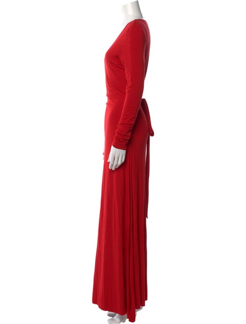 Ralph Lauren V-Neck Long Dress