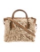 Ralph Lauren Suede Top Handle Bag