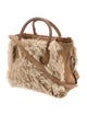 Ralph Lauren Suede Top Handle Bag