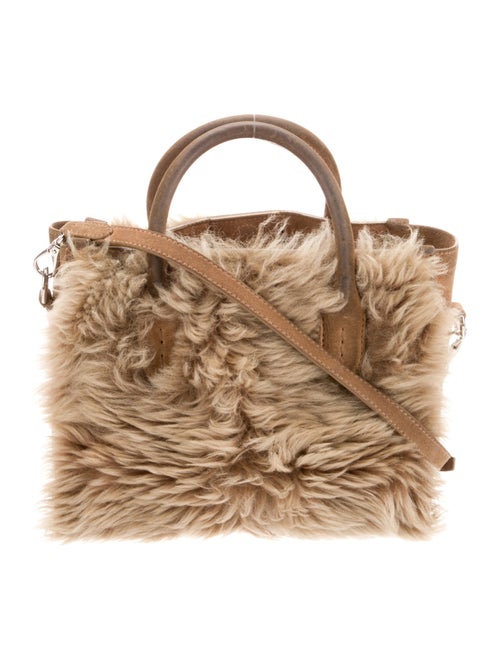 Ralph Lauren Suede Top Handle Bag