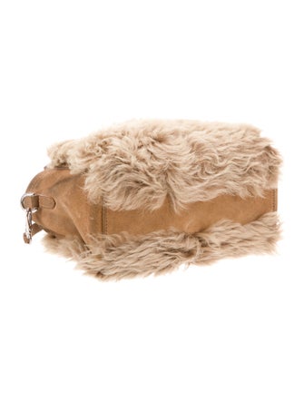 Ralph Lauren Suede Top Handle Bag