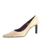 Ralph Lauren Snakeskin Animal Print Pumps