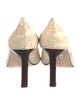 Ralph Lauren Snakeskin Animal Print Pumps