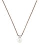 Ralph Lauren Faux Pearl & Crystal Pendant Necklace