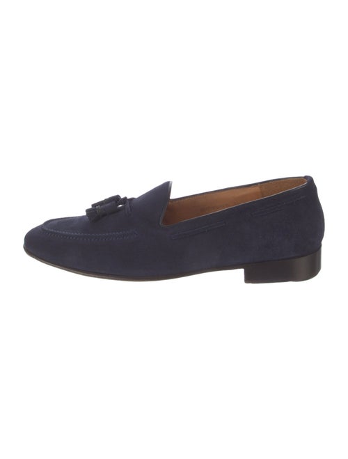 Ralph Lauren Suede Tassel Accents Dress Loafers