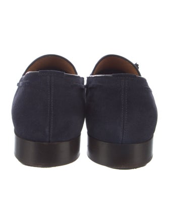 Ralph Lauren Suede Tassel Accents Dress Loafers