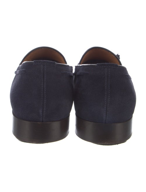 Ralph Lauren Suede Tassel Accents Dress Loafers