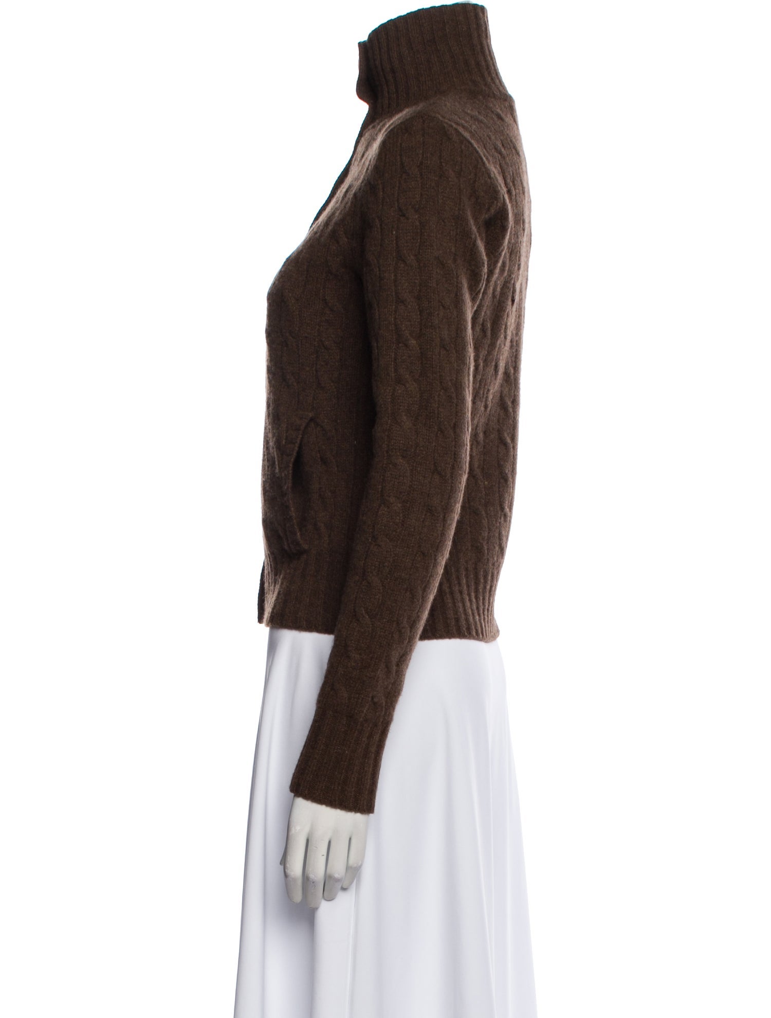 Ralph Lauren Wool Mock Neck Sweater