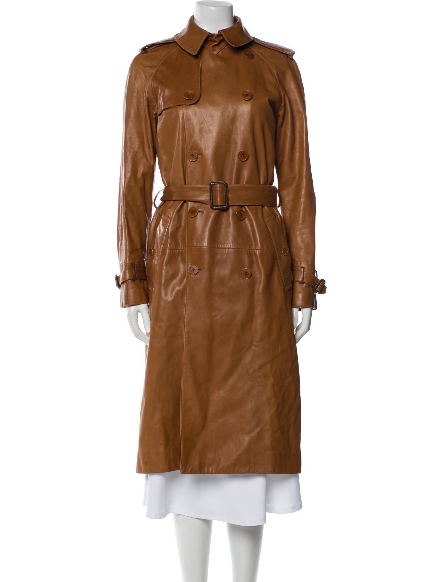 Ralph Lauren Suede Trench Coat