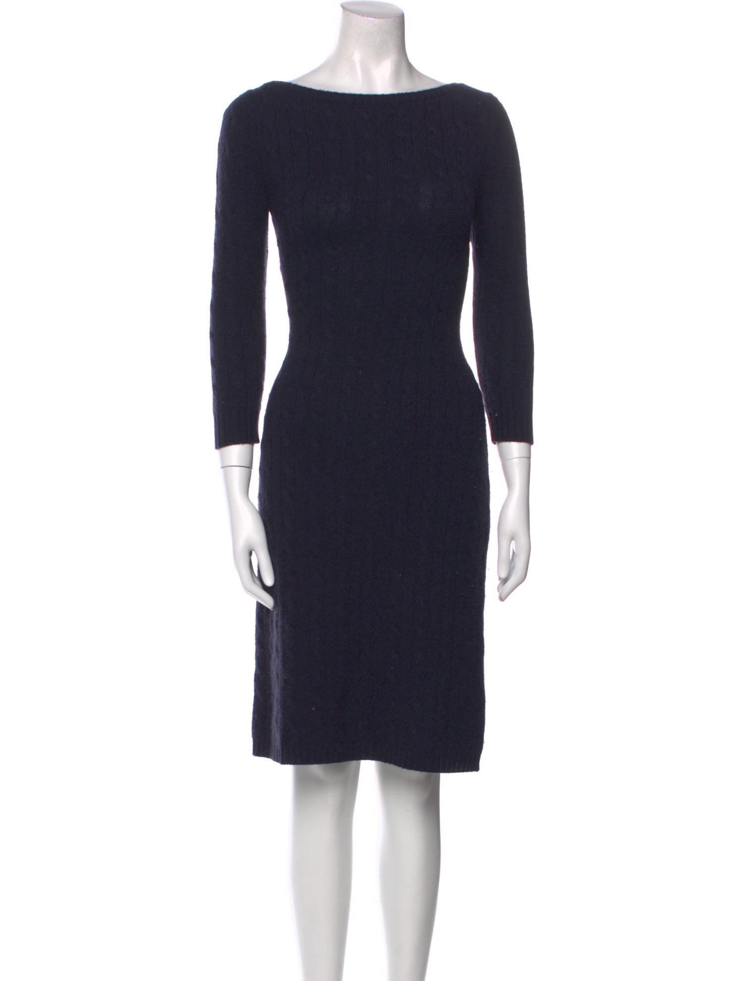 Ralph Lauren Cashmere Knee-Length Dress