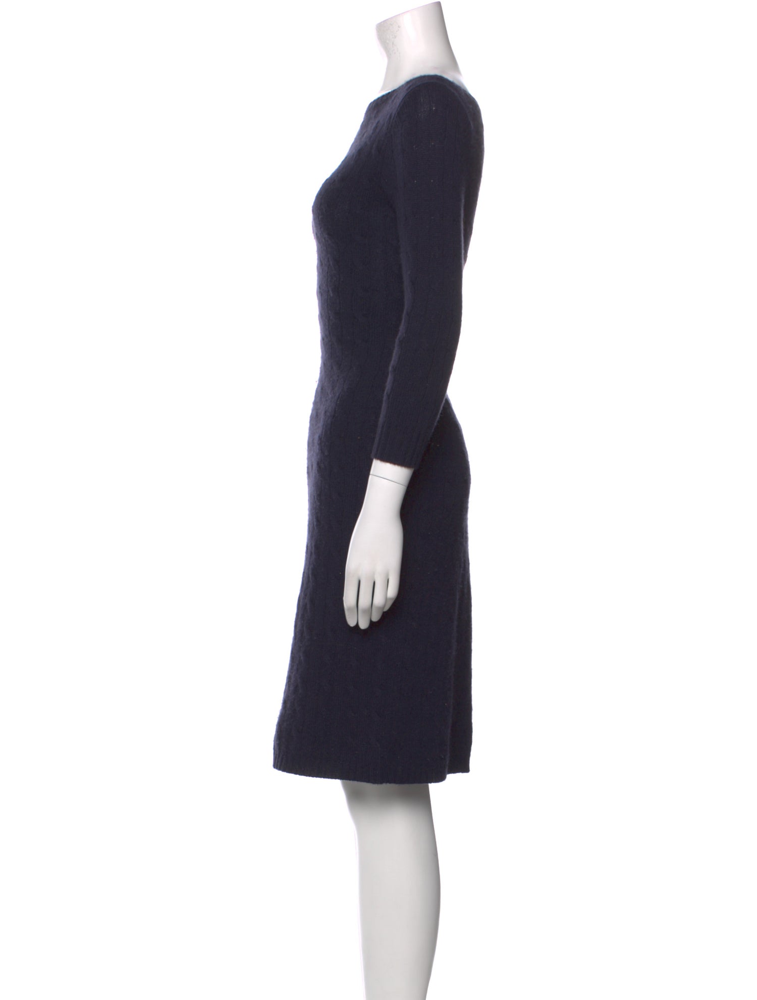 Ralph Lauren Cashmere Knee-Length Dress