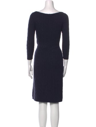 Ralph Lauren Cashmere Knee-Length Dress