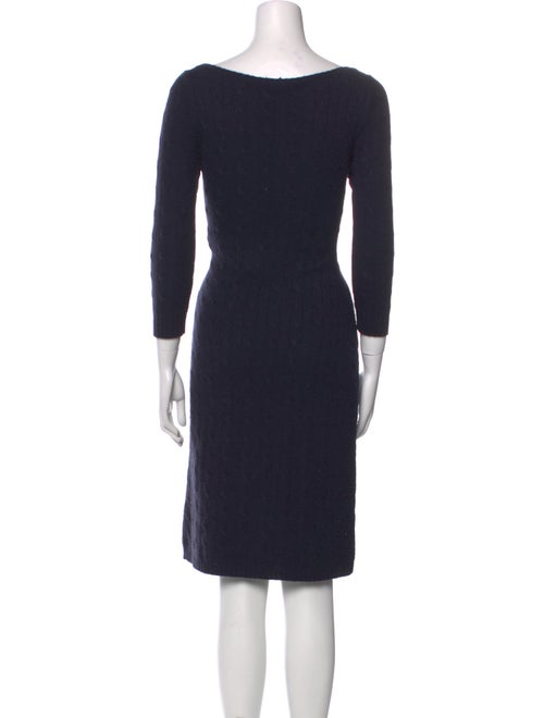 Ralph Lauren Cashmere Knee-Length Dress