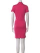 Ralph Lauren Mock Neck Mini Dress